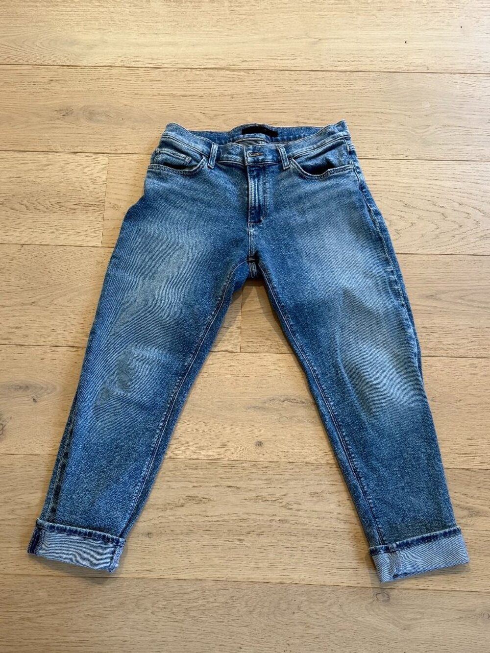 THE BOBBY MID RISE BOYFRIEND JEANS SIZE 27- COLOR ORANA